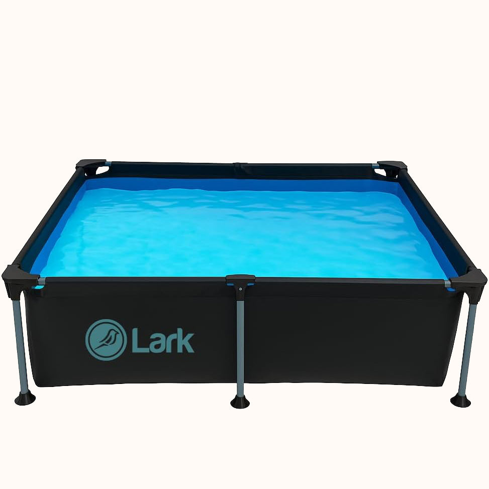 Lark 6' ft x 4' ft x 16.5" Above Ground Metal Frame Pool - No Pump Included