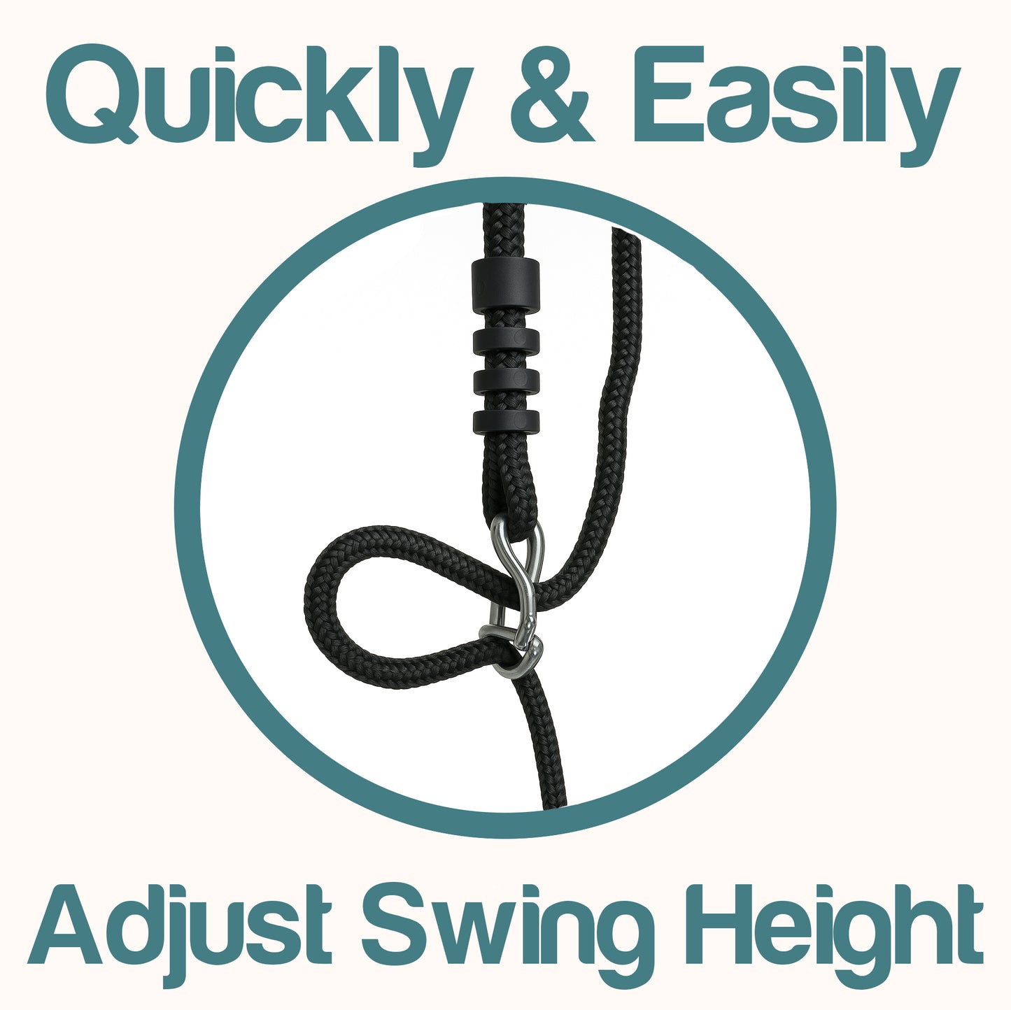 Lark Benton 5-Child Swing Set