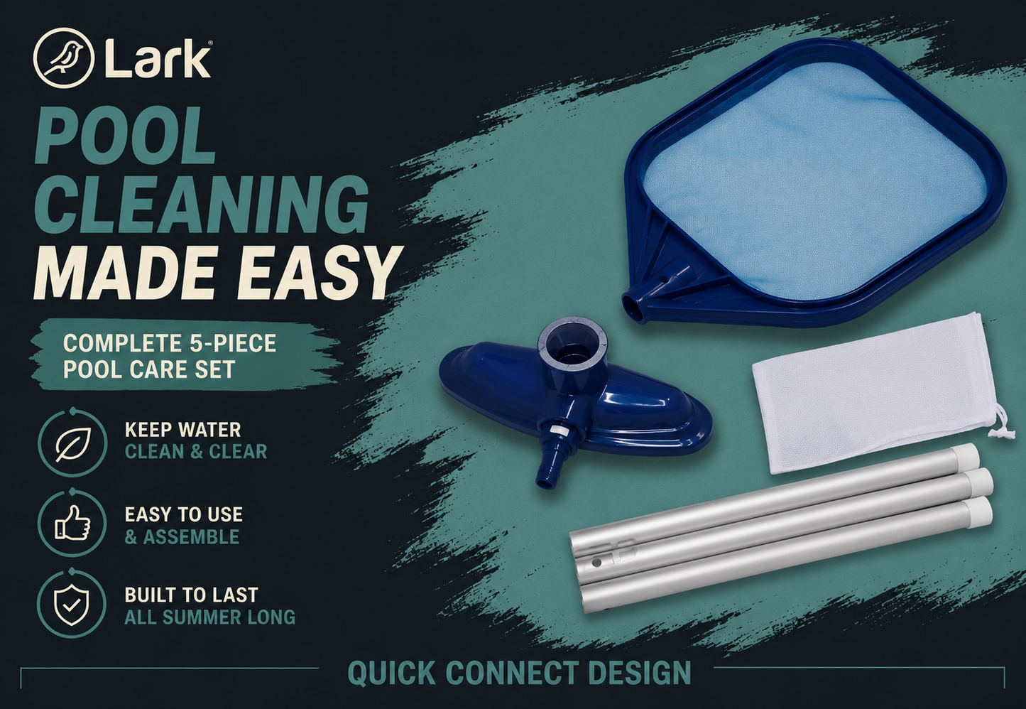 Lark Outdoors Pool Maintenance Kit