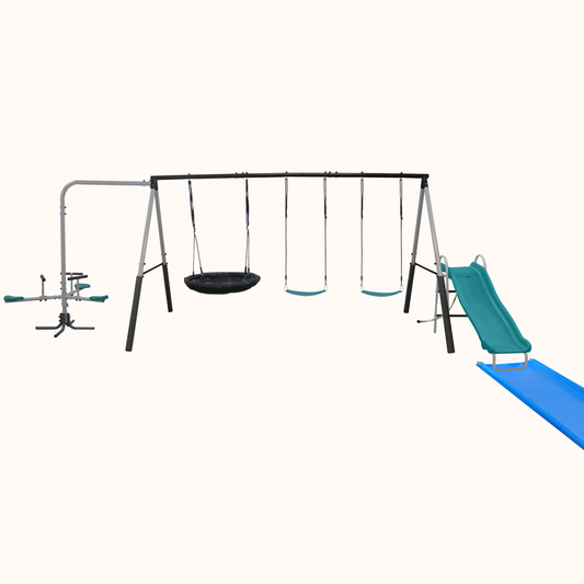 Lark Madison 8-Child Swing Set