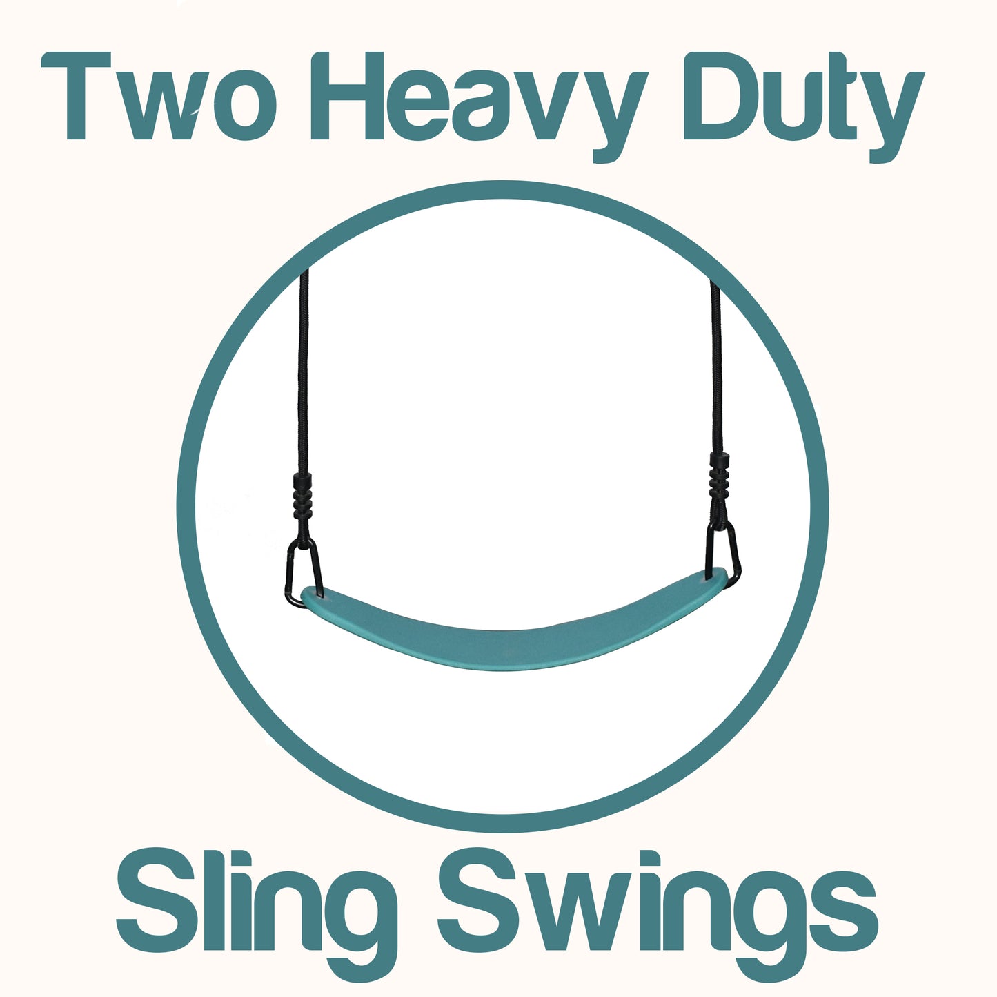Lark Benton 5-Child Swing Set
