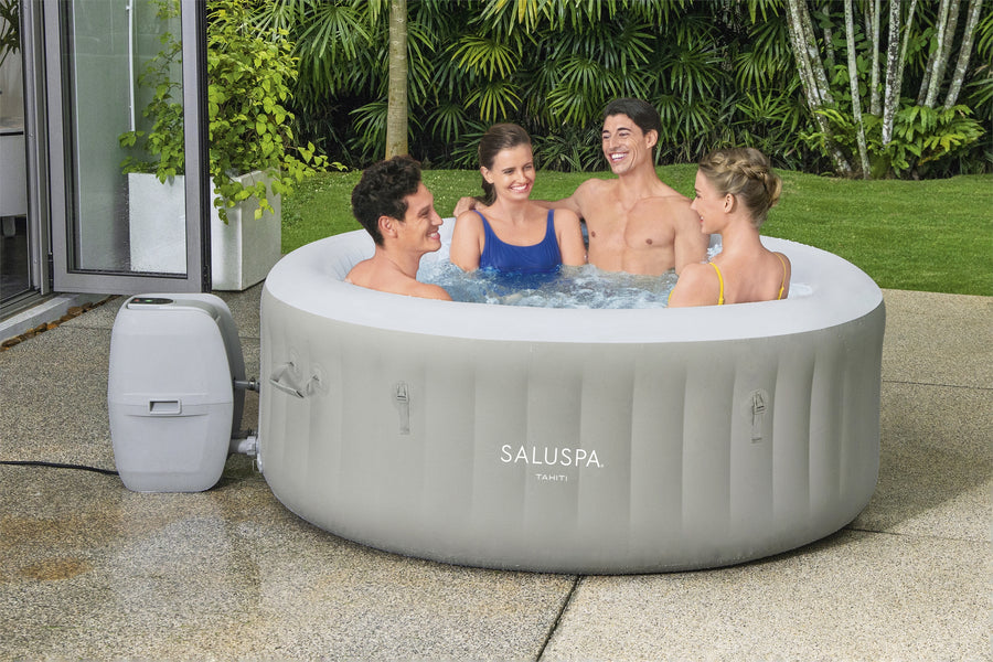 Bestway® SaluSpa Tahiti AirJet Inflatable Hot Tub Spa with LED Lights